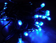 OPTIMA MAXILEB-LED - světelný řetěz 20m/200 LED modrých
