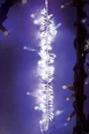 LED Girlanda BOA 67 LED bílé stále-svítící + 33 LED bílých blikajících 1m