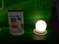 LED žárovka E27 - 1W, teplá bílá