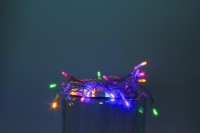 Vánoční LED řetěz na baterie 20 LED/2m multicolor