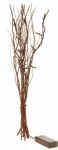 Větvičky vrbové svítící hnědé 40 cm s časovačem
